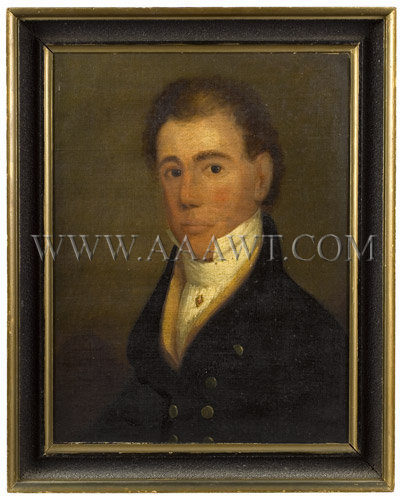 Portrait of a Man
William P. Codman
Maine
Circa 1815, entire view